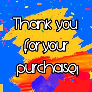 Thank you for your purchase from this closet!